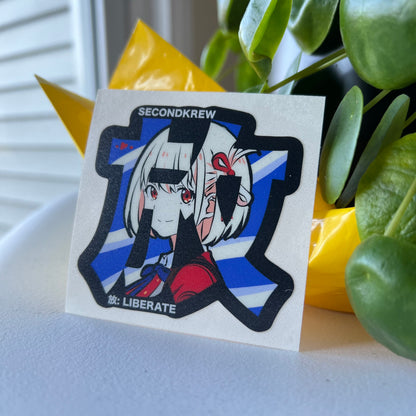 Chisato Liberate Kanji Sticker